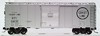 Atlas O ACL 40' steel box car (Silver),  3 rail or 2 rail