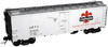 Atlas O Dubuque (white)  40' steel reefer, 3 rail or 2 rail