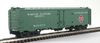 Golden Gate Depot REA 54' express reefer, bright green,  2 rail, Atlas trucks