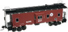 Atlas O  NJT   Bay window caboose,  3 rail or 2 rail