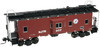 Atlas O  NJT   Bay window caboose,  2 rail