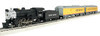 Industrial Rail Boxed UP  passenger train set, with track and transformer