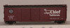 Pecos River Santa Fe Super Chief 50' double door box car,