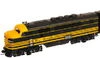 Atlas O Rio Grande  F-3 A,  3 rail, tmcc/legacy compatible 