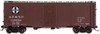 Atlas O Santa Fe (small logo) 1937 style AAR  40' steel box car, 3 or 2 rail