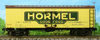 Atlas O Hormel Meats 36' reefer, 3 rail  or 2 rail