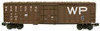 Weaver WP 50' plug door box car, 3 rail or 2 rail (white letters)