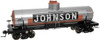 Atlas O Johnson Oil 8000 gallon  tank car, 3 rail or 2 rail