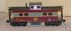 Weaver EL Northeastern style caboose, 3 rail , lighted ,no interior