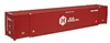 Atlas O  Hub group (red) 53' container
