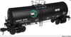 Atlas O Cargill  (corn syrup) 17,600 gallon tank car, 2 rail only