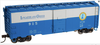 Atlas O Lancaster & Chester (1938 style) AAR 40' Steel Box car, 3 rail or 2 rail