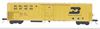 Weaver BN  57' Mechanical Reefer, diesel sound, diecast 3 rail trucks