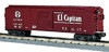 MTH Rail King (semi scale) Santa Fe El Capitan Box Car, 3 rail