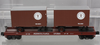 MTH Premier Pennsylvania Flat Car with (2) 20' Trailers, 3 rail