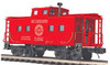 MTH Premier Seaboard Air Line  northeastern style center cupola caboose , 3 rail