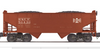 MTH Premier B&LE  2-Bay Offset Hopper w/Coal Load, 3 rail 