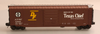Atlas O Santa Fe  (Texas Chief) 50' box car, 3 rail or 2 rail