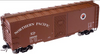 Atlas O NP 1937 style (1930's-60's) AAR 40' Steel Box car