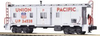 MTH Railking Scale UP (Silver)  Bay Window Caboose, 3 rail