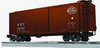 LionScale (Former Weaver) NYC (tuscan) 40' PS-1 box car, diecast tks/couplers