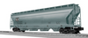 Lionel (Weaver) Santa Fe (old logo) 50' centerflow covered hopper,