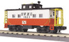 MTH Rail King scale WM  N'ern  Style Caboose (circus colors) 3 rail