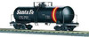 MTH Railking Santa Fe Modern Tank Car, 3 rail