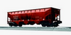 Lionel/Weaver Santa Fe 3 bay offset hopper car, 