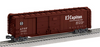 Lionel Santa Fe "El Capitan"   50' double door box car , 3 rail