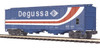 MTH Premier Degussa AG (silica) 50' Airslide Covered Hopper, 3 rail
