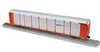Lionel BNSF (oeange, wedge)  89' auto rack , 3 rail