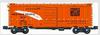 Lionel WP  (small silver feather) 40' PS-1 box car , 3 rail