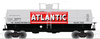 Atlas O Atlantic Refining  11,000 gallon tank car, 3 rail or 2 rail