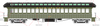 PDT EXCLUSIVE  MTH Premier Rock Island  open vestibule 64' wood passenger coach, 2 rail