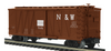 MTH Premier N&W  single sheathed (wood)   40' box car, 3 rail