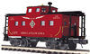 PDT Special run MTH Premier  EL C-177  Center Cupola Northeastern style Caboose, 3 rail