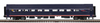 Atlas O Premier Amfleet midnight blue, 50th aniv  4 car passenger set, 2 rail, 