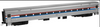 Atlas O Amtrak set of 3 Horizon passenger cars Phase 3, 3 rail, LIKE NEW CONDITION