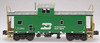 Atlas O BN  Rxtended vision  Caboose, 3 rail