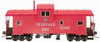 Atlas O Seaboard (air line) Extended Vision caboose, 2 rail