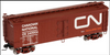 Atlas O CN (noodle) 40' wood reefer, 3 rail or 2 rail