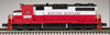 Atlas O Weatern MAryland (circus colors)  SD-35,  3 rail, TMCC