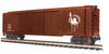 MTH Premier CNJ  50' double door Box car, 3 rail