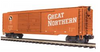 MTH Premier GN  50' double door Box car, 3 rail