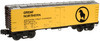 Case of 4 Atlas O Industrial Rail GN reefer, 3 rail,  027