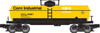 Case of 4  Atlas O Industrial Rail  (semi-scale) Corn Prod tank cars, 3 rail, 027