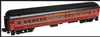 Industrial Rail GM&O  3 car passenger car set, 3 rail, semi-scale size