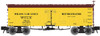 Atlas O Wilson Car Lines  36' wood reefer, 3 rail or 2 rail