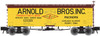 Atlas O Arnold Bros  36' wood reefer, 3 rail or 2 rail